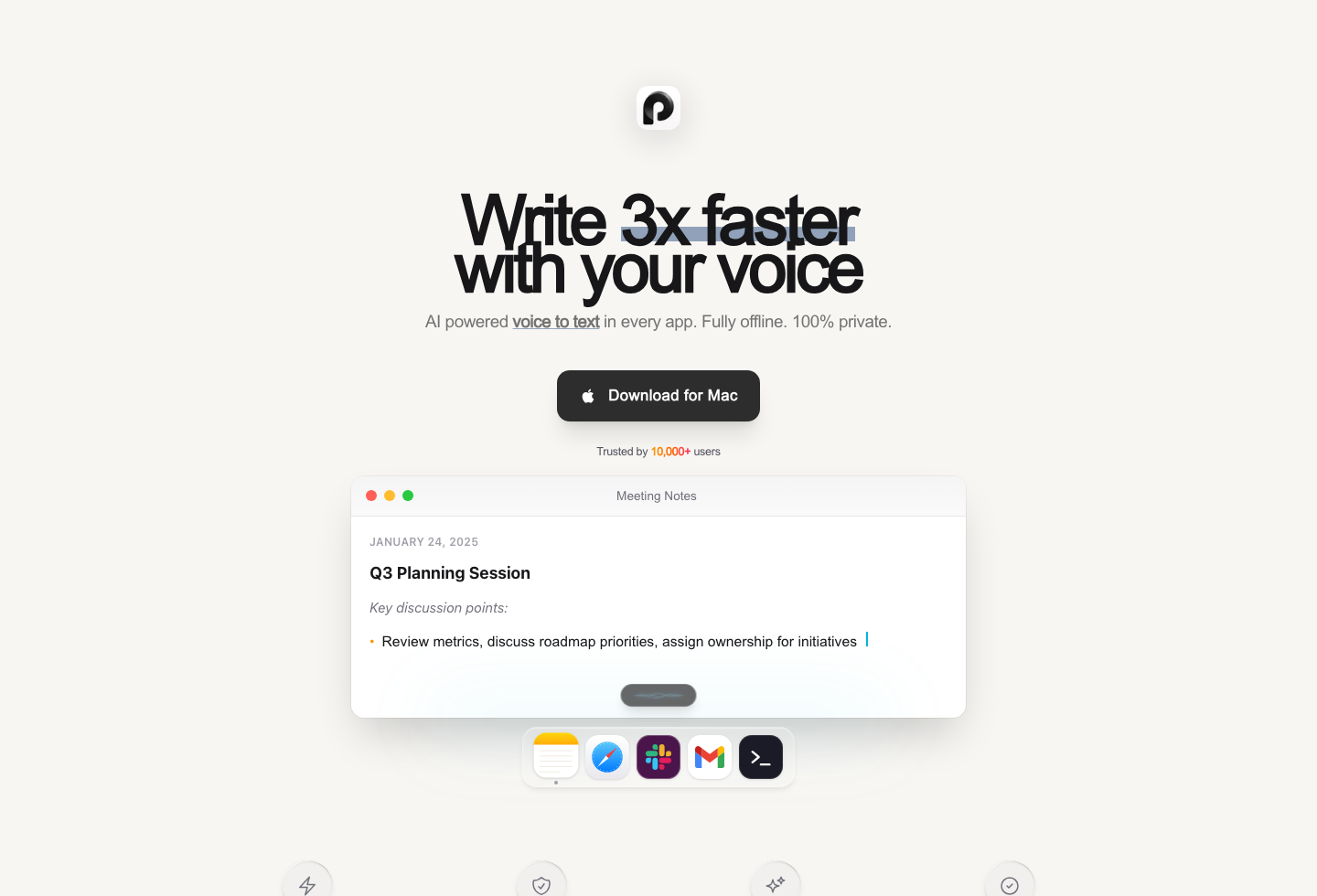 Paraspeech homepage hero